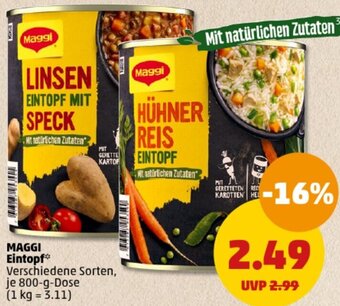 PENNY MAGGI Eintopf 800 g Dose Angebot