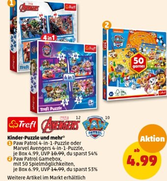 PENNY Trefl Kinder-Puzzle und mehr Angebot