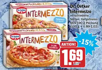 Hit Dr. Oetker Intermezzo 165-190g Angebot