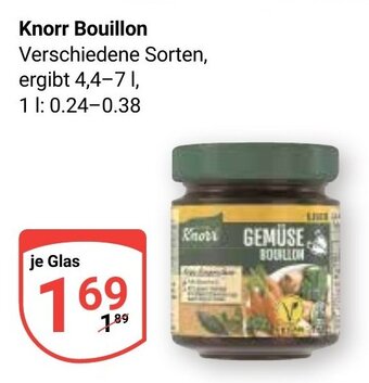 Globus Knorr Bouillon Angebot