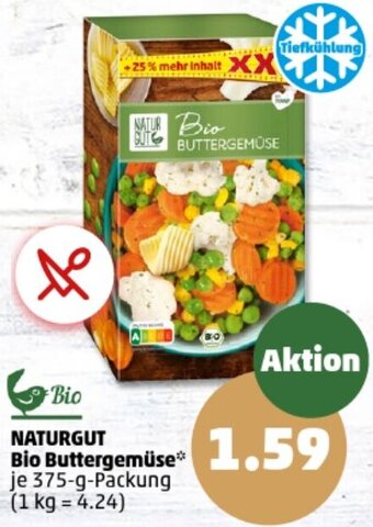 PENNY Naturgut Bio Buttergemüse 375 g Packung Angebot