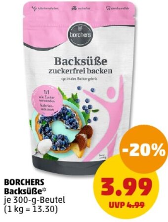 PENNY BORCHERS Backsüße 300 g Beutel Angebot