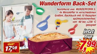 Posten Börse Wunderform Back-Set Angebot