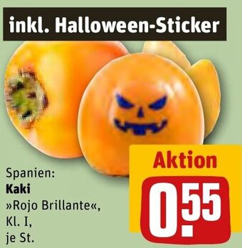 REWE Kaki Angebot