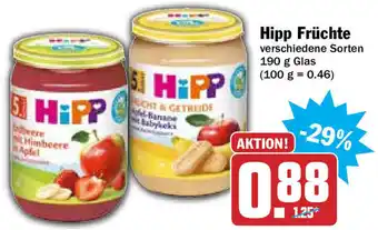 Hit Hipp Früchte 190g Angebot