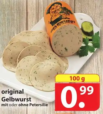 Famila Nord Ost Original Gelbwurst 100g Angebot