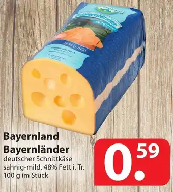 Famila Nord Ost Bayernland Bayernländer 100g Angebot