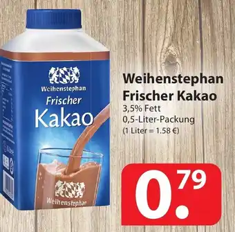 Famila Nord Ost Weihenstephan Frischer Kakao 0,5L Angebot