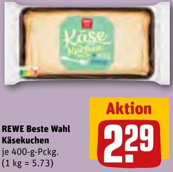 REWE REWE Beste Wahl Käsekuchen 400 g Pckg. Angebot