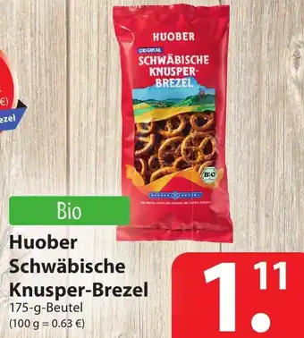 Famila Nord Ost Huober Schwäbische Knusper Brezel 175g Beutel Angebot