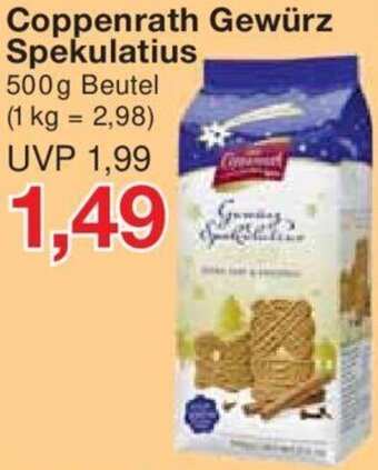 Jawoll Coppenrath Gewürz Spekulatius 500g Beutel Angebot