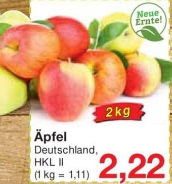 Jawoll Äpfel 2 kg Angebot