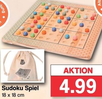 Famila Nord West Sudoku Spiel 18 x 18 cm Angebot