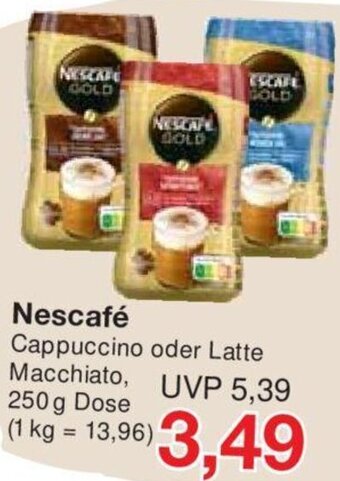 Jawoll Nescafé 250 g Dose Angebot