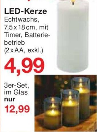 Jawoll LED-Kerze Angebot