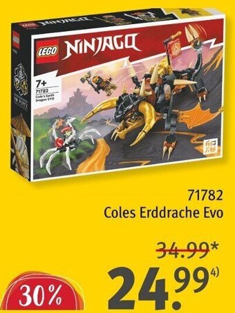 Rossmann LEGO NINJAGO 71782 Coles Erddrache Evo Angebot