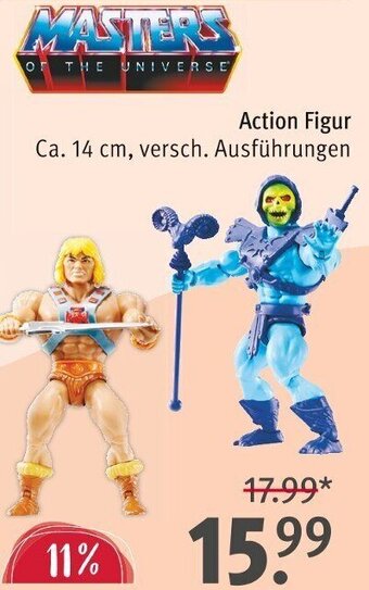 Rossmann MASTERS Action Figur Angebot