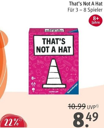 Rossmann Ravensburger That's Not A Hat Angebot