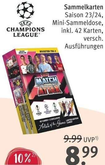 Rossmann CHAMPIONS LEAGUE Sammelkarten Angebot