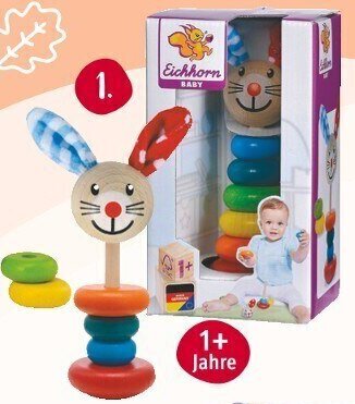 Rossmann Eichhorn Holz-Steckfigur Hase Angebot