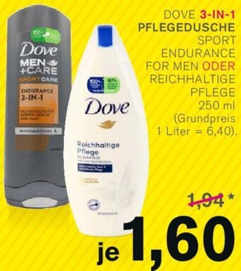 KODi DOVE 3-IN-1 PFLEGEDUSCHE 250 ml Angebot