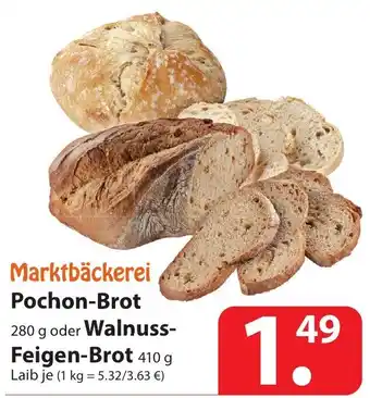 Famila Nord Ost Pochon Brot 280g oder Walnuss Feigen Brot 410g Angebot