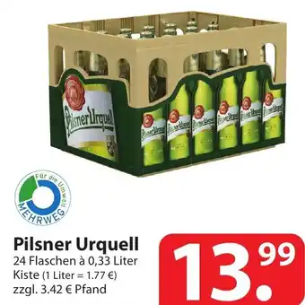 Famila Nord Ost Pilsner Urquell 24x0,33L Angebot