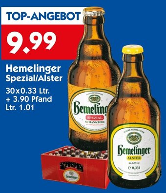 Hol'ab Getränkemarkt Hemelinger Spezial/Alster 30*330ml Angebot