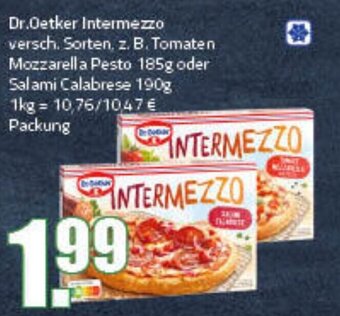 Ihr Frischmarkt Dr.Oetker Intermezzo versch. Sorten, Packung Angebot