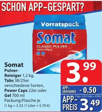 Famila Nord Ost Somat Pulver Reiniger, Tabs, Power Caps oder Gel Angebot