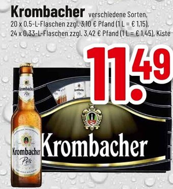 trinkgut Krombacher Pils 20*500/24*330ml Angebot