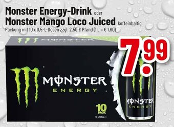 trinkgut Monster Energy-Drink Monster Mango Loco Juiced 10*500ml Angebot