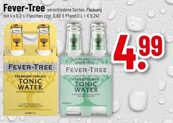 trinkgut Fever-Tree verschiedene Sorten, 4x200ml Angebot