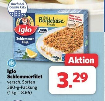 Combi Iglo Schlemmerfilet 380g Angebot