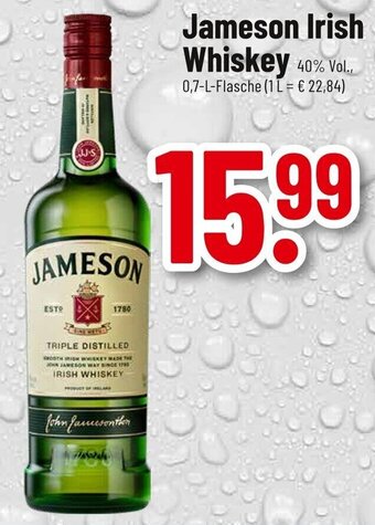 trinkgut JAMESON Irish Whiskey 40% Vol. 700ml Angebot