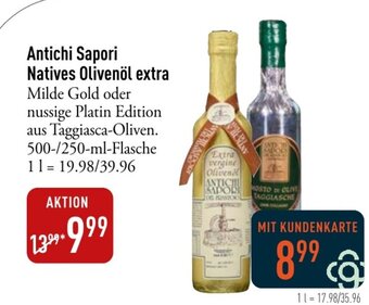 Galeria Markthalle Antichi Sapori Natives Olivenöl extra 500/250ml Angebot