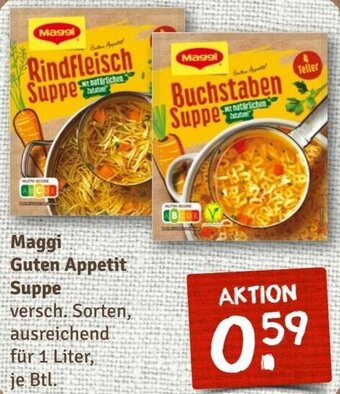 nahkauf Maggi Guten Appetit Suppe Angebot