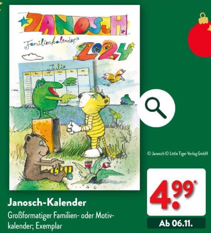 Alle Janosch kalender Angebote - Entdecken Sie das günstigste Janosch