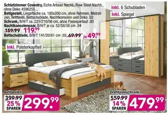 Möbel Boss Schlafzimmer Coventry oder Bettgestell Angebot