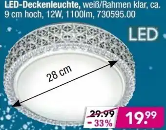 Möbel Boss LED Deckenleuchte Angebot