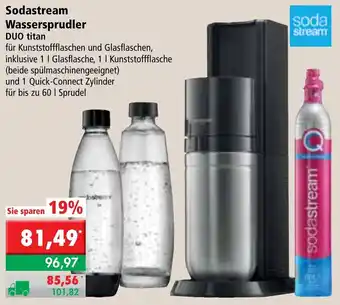 L. STROETMANN GROSSMARKT Sodastream Wassersprudler Duo Titan Angebot