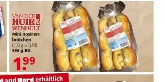 Multi Markt Mini Rosinenbrotchen 400g Btl. Angebot