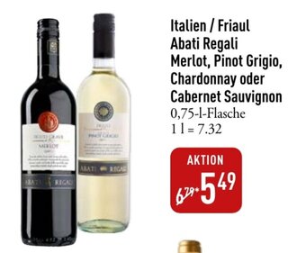 Galeria Markthalle Abati Regali Merlot, Pinot Grigio, Chardonnay oder Cabernet Sauvignon 0,75-L Angebot