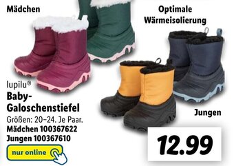 Lidl lupilu Baby Galoschenstiefel Angebot