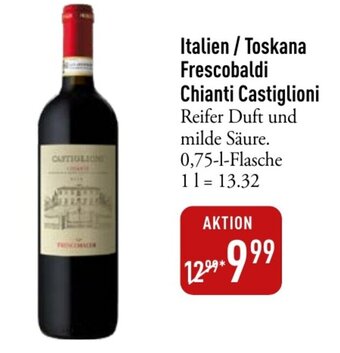 Galeria Markthalle Frescobaldi Chianti Castiglioni 750ml Angebot