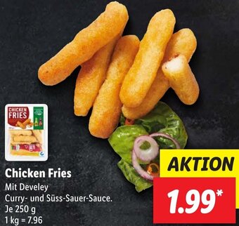 Lidl Chicken Fries 250 g Angebot