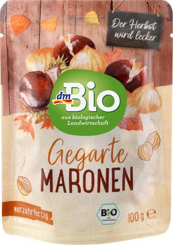 dm drogerie Dmbio maronen verzehrfertig Angebot