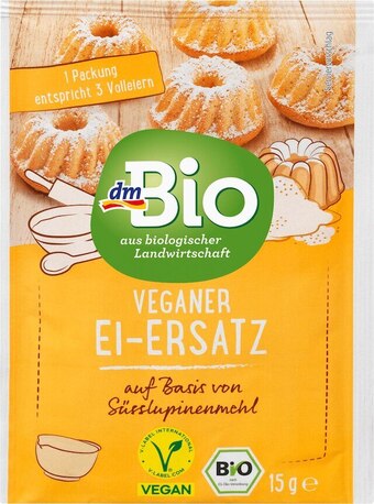 dm drogerie Dmbio veganer ei-ersatz Angebot