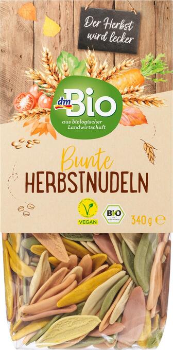 dm drogerie Dmbio bunte herbstnudeln Angebot