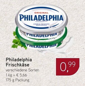 Dornseifer Philadelphia Frischkäse 175 g Packung Angebot